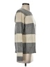 White + Warren 100% Cashmere Stripes Gray Cashmere Pullover Sweater Size S - photo 4