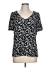 MICHAEL Michael Kors Black Short Sleeve Top Size L - photo 1