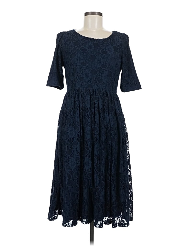Pre-owned Mikarose Casual Dress In Blue