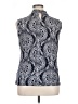 Tommy Hilfiger Silver Sleeveless Blouse Size XL - photo 2