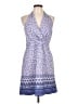 Athleta Paisley Blue Casual Dress Size 10 - photo 1