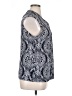 Tommy Hilfiger Silver Sleeveless Blouse Size XL - photo 4