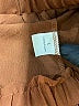 Unbranded 100% Rayon Brown Skort Size L - photo 3