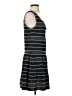 Max Studio Stripes Gray Casual Dress Size S - photo 4