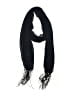 Rachelle 100% Polyester Black Scarf One size - photo 1
