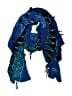 Peppermint Bay 100% Rayon Blue Scarf One size - photo 1