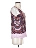 J.Crew 100% Polyester Purple Sleeveless Blouse Size 0 - photo 4