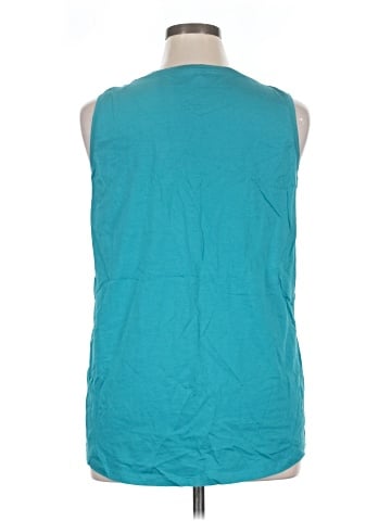 Lands' End Sleeveless T-Shirt (view 2)