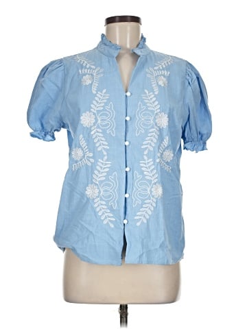 Unbranded Short Sleeve Blouse (view 1)