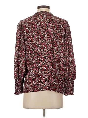 Aqua 3/4 Sleeve Blouse (view 2)