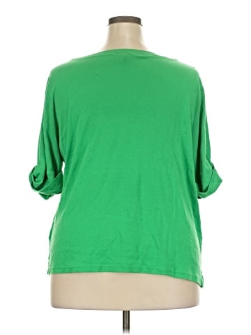 Lauren by Ralph Lauren 3/4 Sleeve T-Shirt (view 2)