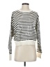 Lucy Paris Stripes White Pullover Sweater Size S - photo 1