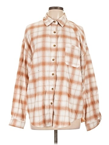 Aeropostale Long Sleeve Button-Down Shirt (view 1)