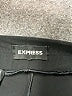 Express Solid Black Casual Pants Size S - photo 7