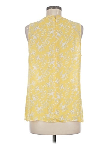 Rose + Olive Sleeveless Blouse (view 2)