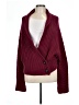 Max Mara Burgundy Cardigan Size L - photo 1