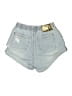ONETEASPOON Blue Denim Shorts Size M - photo 2