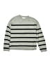 MNG Kids Stripes Gray Pullover Sweater Size 140 cm / US 10 - photo 1