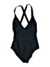 J.Crew Solid Black One Piece Swimsuit Size 10 - photo 1
