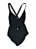 J.Crew Solid Black One Piece Swimsuit Size 10 - photo 2