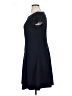 DKNY Solid Black Casual Dress Size 14 - photo 5