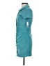 SO 100% Polyester Teal Casual Dress Size S - photo 5