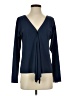 ADAY Blue Long Sleeve Blouse Size XS - photo 1