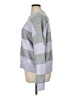 Faded Rose Stripes Gray Pullover Sweater Size XL - photo 5