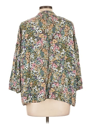 J.Jill 3/4 Sleeve Blouse (view 2)