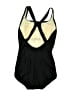 Speedo Solid Black One Piece Swimsuit Size 10 - photo 2