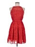 Monteau 100% Polyester Hearts Red Cocktail Dress Size XS - photo 1