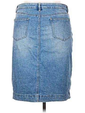 One 5 One Denim Skirt (view 2)