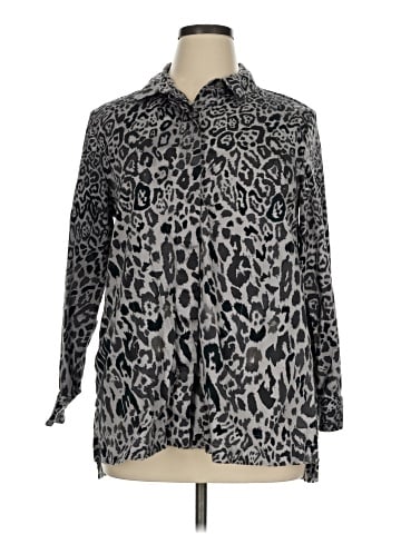 Isaac Mizrahi LIVE! Long Sleeve Blouse (view 1)