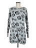 BCBGeneration Gray Casual Dress Size Med - Lg - photo 1