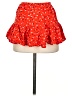 Forever 21 100% Rayon Hearts Red Casual Skirt Size XS - photo 1