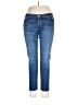 7 For All Mankind Solid Blue Jeans Size 10 - photo 1