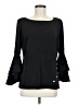BADGLEY MISCHKA STUDIO Black 3/4 Sleeve Top Size M - photo 1