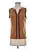 Calvin Klein Tan Sleeveless Blouse Size S - photo 1