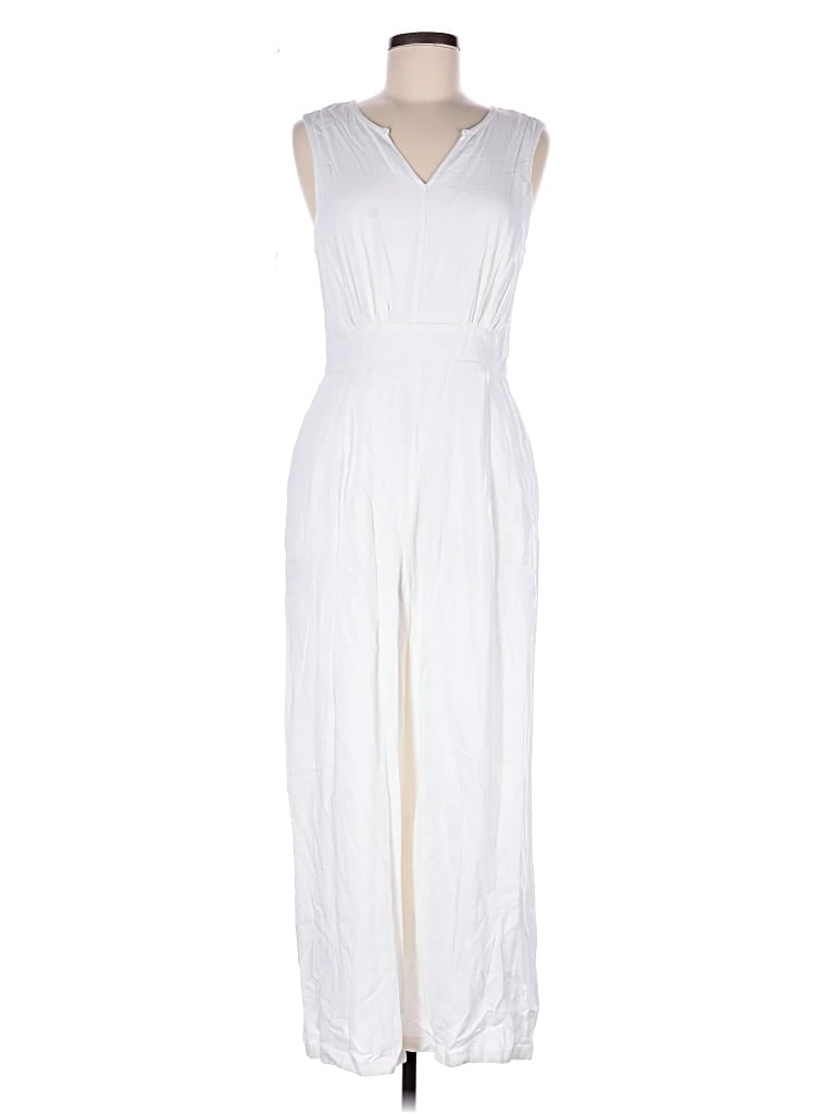 Pre-owned Unbranded Jumpsuit In White