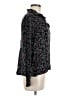 Maeve 100% Rayon Floral Black Long Sleeve Blouse Size 6 - photo 4