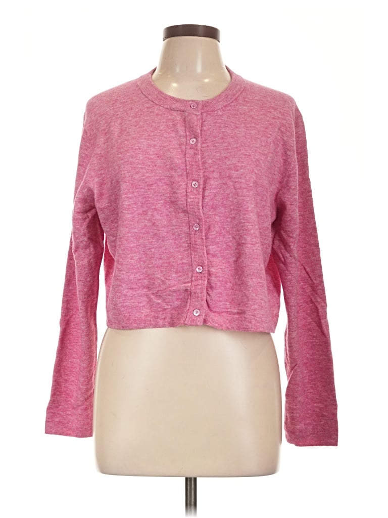 Pre-owned Wilfred Cardigan Sweater In Pink