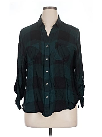 Rock & Republic 3/4 Sleeve Button-Down Shirt (view 1)
