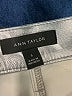 Ann Taylor 100% Polyester Metallic Silver Casual Pants Size 0 - photo 7