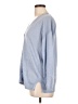 Talbots 100% Linen Solid Blue Cardigan Size Lg Petite - photo 5