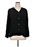David Dart Black Long Sleeve Blouse Size XL - photo 1