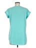 Express Teal Short Sleeve Top Size M - photo 2