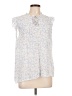 Talbots 100% Viscose Blue Sleeveless Blouse Size Lg Petite - photo 1
