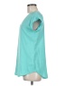 Express Teal Short Sleeve Top Size M - photo 5