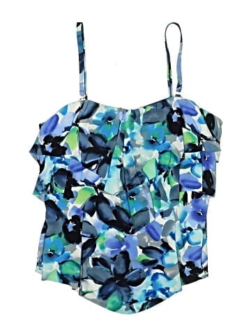 Aqua Green Swimsuit Top (view 1)