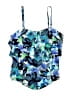 Aqua Green Blue Swimsuit Top Size XL - photo 1